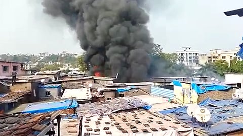 Mumbai Disilva Compound Fire
