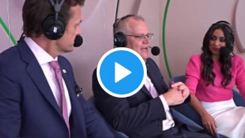 Australia PM Scott Morrison turns commentator during Ashes