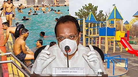 Corona Start swimming pool and playground orders of Ajit Pawar