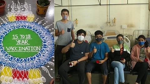 ‘लस मिळाली, चिंता मिटली’ असेच काहीसे समाधान या मुलांच्या चेहऱ्यावर