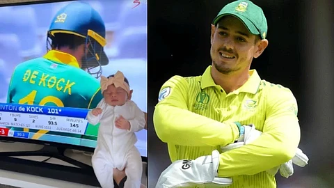 Quinton De Kock daughter Photo Also viral