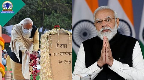 आज गांधीजींच्या शिकवणीचं स्मरण करण्याचा दिवस - PM मोदी