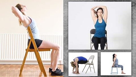 Easy stretching exercises for desk job