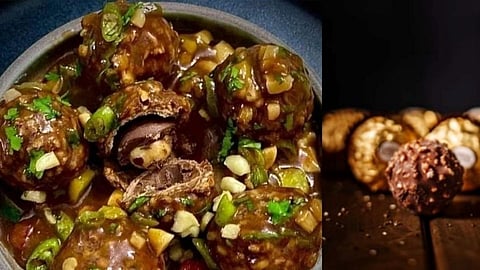Ferrero Rocher Manchurian photo viral