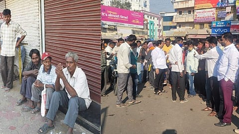 Corona pulls on head How do we live grievances expressed by laborers