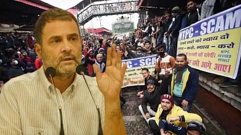 Rahul Gandhi - RRB NTPC