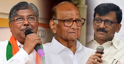 Sanjay Raut Replied Chandrakant Patil on Sharad Pawar PM Statement