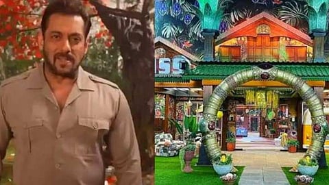 Salman Khan at Big Boss 15 house