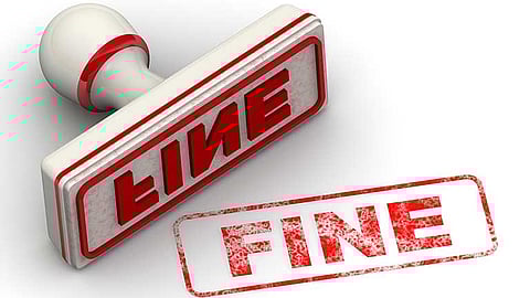 5000 fine for officers who do not serve on time