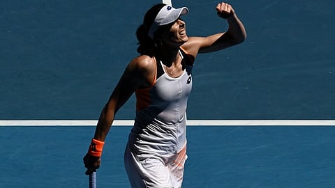 Alize Cornet knocks out two-time grand slam champion Simona Halep in Australia Open