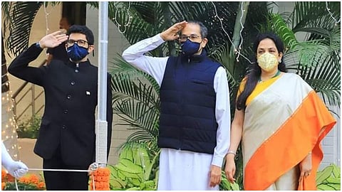 Uddhav Thackeray, Rashmi Thackeray, Aditya Thackeray