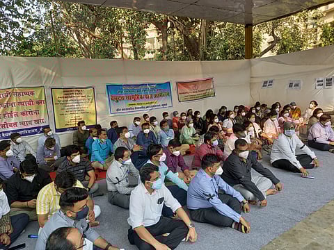 Medical professors strike