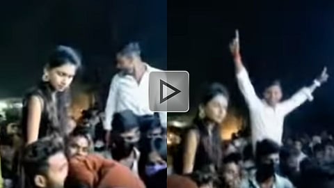 पोलीस स्टेशनमधून बाहेर येताच राडा; 'थेरगाव क्वीन'चा व्हिडीओ व्हायरल