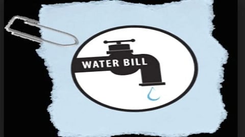 water bill