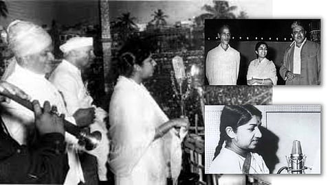 Behinde the scenes of Ae Mere Vatan ke logo song