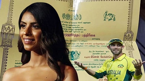 Glenn Maxwell On Viral Tamil Language Marriage Invitation Card