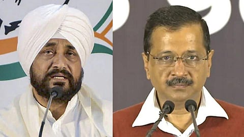 Charanjit Singh Channi attack Arvind kejriwal