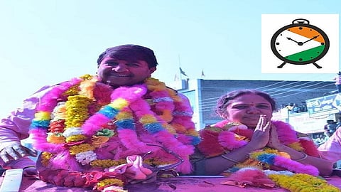 NCP Surekha Lahane Elected As City President Of Jafrabad Nagar Panchayat