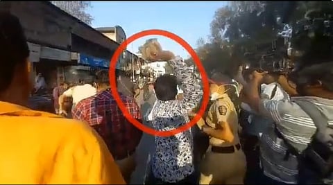 kirit somaiya attack