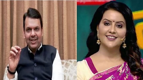 अमृता फडणवीस यांनी किचन कल्लाकार कार्यक्रमात हजेरी लावली.