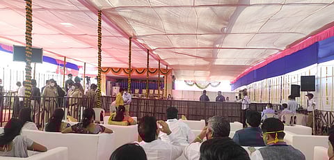 राष्ट्रपतींच्या स्वागताला मंडणगड सज्ज...