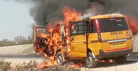 School Bus Fire