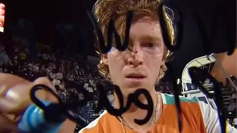 Russian Tennis Player Andrey Rublev Wrote No War Please Message