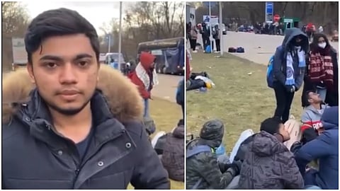 Indian students strandened in Ukraine