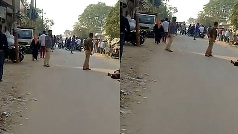 यूपीत मतदान केंद्राजवळ सायकलवर झाला बॉम्बस्फोट; एकाचा मृत्यू, एक जखमी