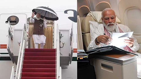 PM Narendra Modi special aircraft Air India One