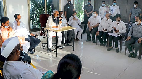 Nashik Municipal Election NCP ready to lead other than BJP Chhagan Bhujbal