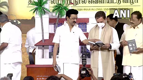 M.K. Stallin - Rahul Gandhi