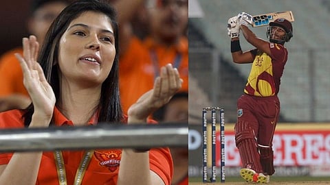 Kavya Maran And Nicholas Pooran