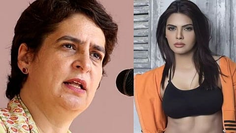 Priyanka gandhi And Sherlyn Chopra