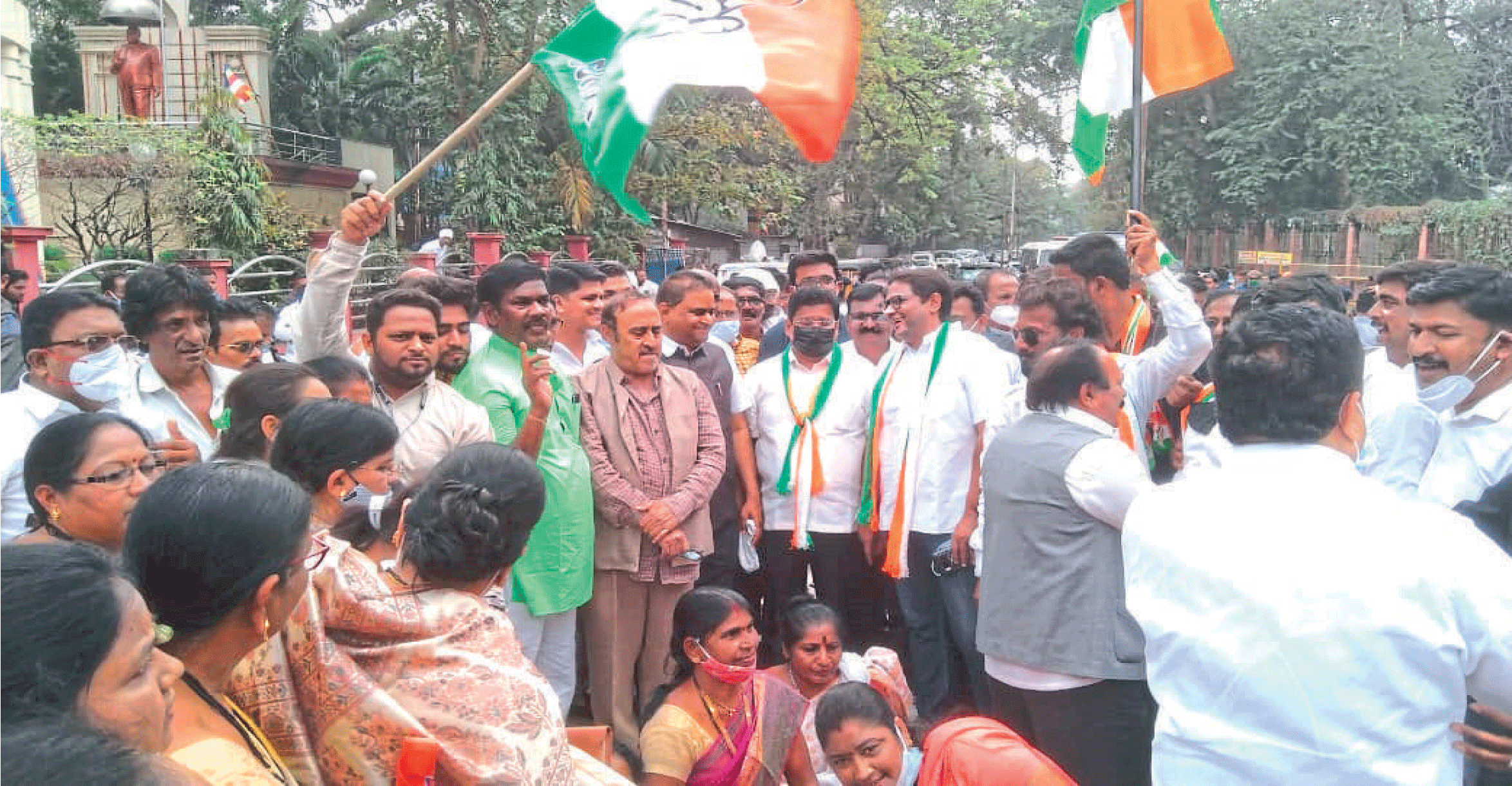 Nagpur Congress aggressive against Prime Minister statement