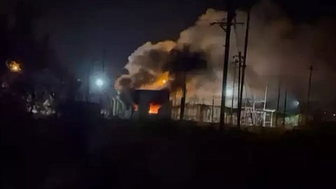 Sangli Mseb Fire