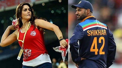 IPL 2022 Shikhar Dhawan Preity Zinta Punjab Kings Captain