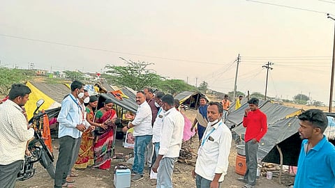 Pulse polio vaccination campaign in Solapur