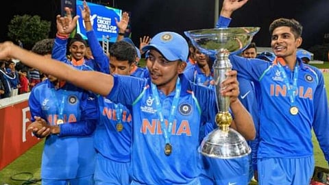 On This Day In 2018 India U19 Team Beat Australia U19 Team and Won Record 4th ICC U19 World Cup
