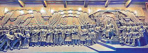 shivrajyabhishek Mural