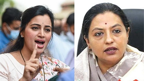 Navneet Rana and Yashomati Thakur