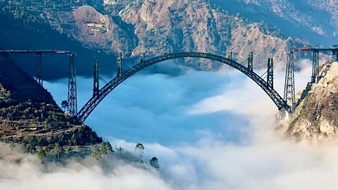 highest bridge Chenab Bridge