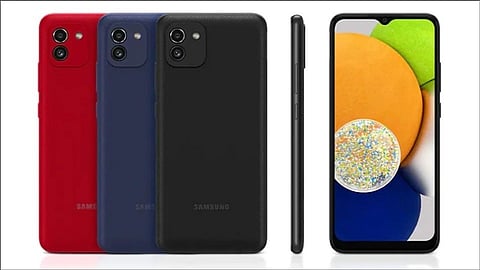 affordable samsung galaxy a03 launched in india with true 48mp camera check price and all details