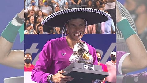 Mexican Open Rafael Nadal Won Acapulco Final clinch 91 ATF Title