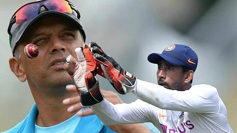 Wriddhiman Saha On Rahul Dravid