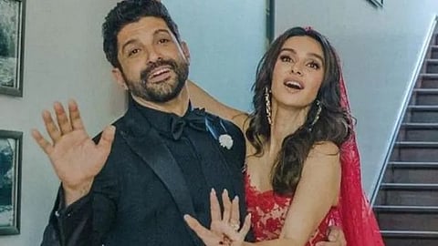 Farhan Akhtar and Shibani Dandekar'