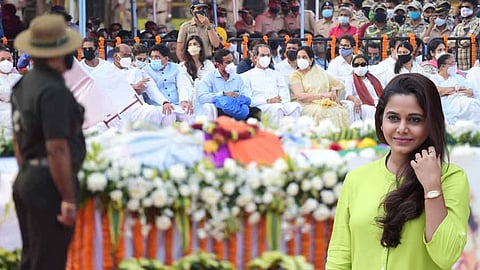 Hemangi on Lata Mangeshkar Funeral