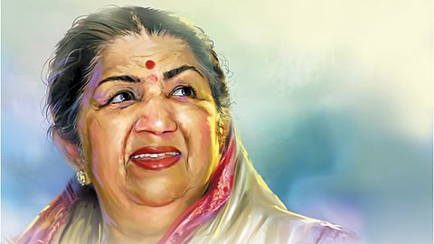 Latanjali first anniversary of Bharat Ratna Musician singer Lata Mangeshkar