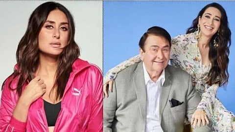 Kareena Kapoor,Randhir Kapoor,Karishma Kapoor
