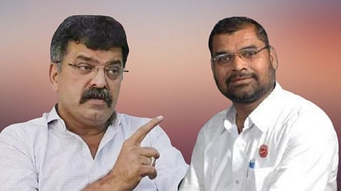 Sadabhau Khot,Jitendra Awhad